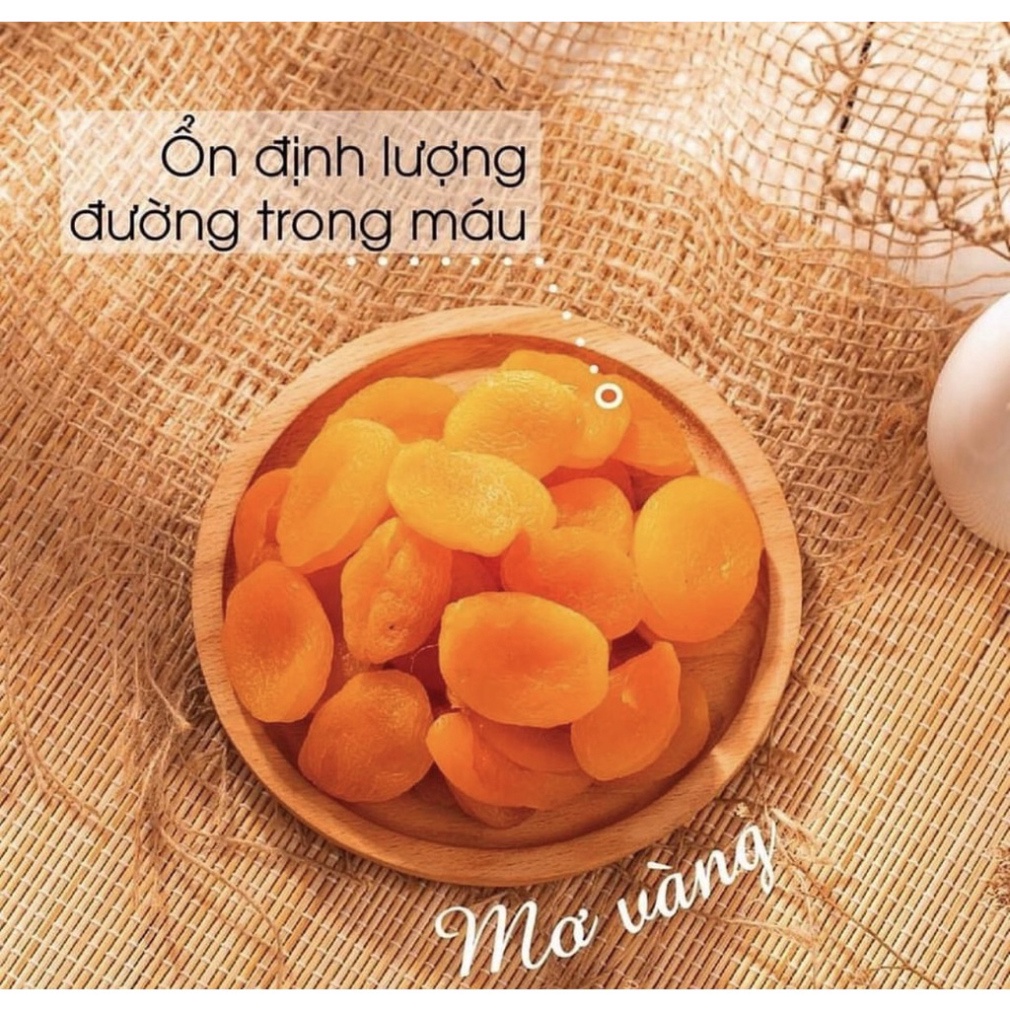 Mơ sấy dẻo Thổ Nhĩ Kỳ (KHÔNG ĐƯỜNG), siêu ngon đáng tiền,shop đồ ăn vặt