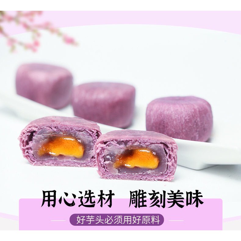 BÁNH KHOAI MÔN &amp; KEM CHEESE TRỨNG CHẢY ĂN VẶT