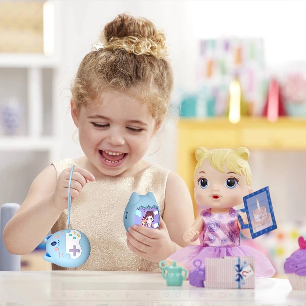 Điện Tử Máy Nuôi Thú Dẻo Silicone Cover Dành Cho Tamagotchi Pix Ảo Điện Tử Kỹ Thuật Số Thú Cưng Máy Bảo Vệ Chống Nước Qusl