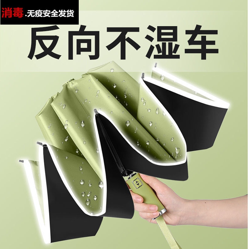 Hàng Có Sẵn Dù Che Nắng Mưa Sau Tự Động Dạng Gập Phản Quang Lớn Dày Chịu Được Sử Dụng Nhanh Chóng Giảm Giá Cho Cả Nam Và Nữ