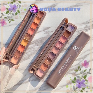 🦄 BẢNG PHẤN MẮT 9 ô TÔNG TÂY 3600 Lameila eyeshadows palettes nội địa nhũ màu mắt lâu trôi chuẩn màu sỉ tốt NGỰA BEAUTY