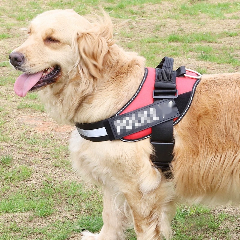 Đai Yếm Đeo Ngực Cho Chó Lớn - Hỗ Trợ Dắt Thú Cưng Đi Dạo - Vải Da Mềm Mại Và Chắc Chắn