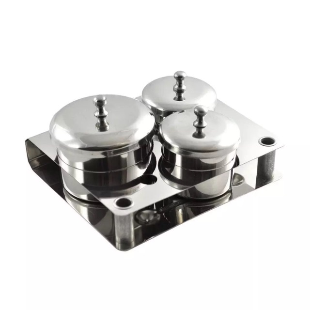 Hũ đựng lưu huỳnh inox nồi 3