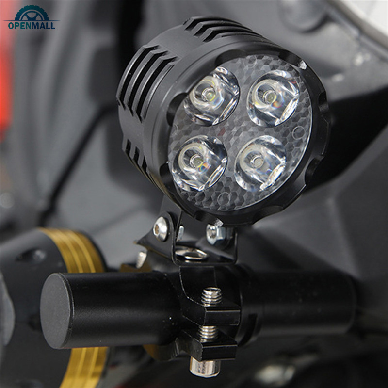 Đèn Pha 4led Siêu Sáng Cho Xe Mô Tô / Tàu Thuyền