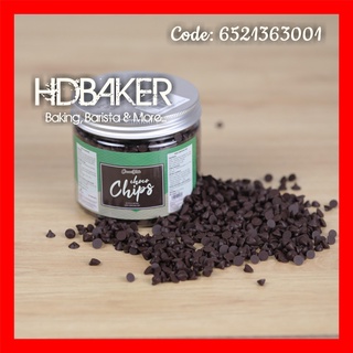Socola Chocolate CHIP ĐEN hiệu CACAO TALK - Hủ 300gr