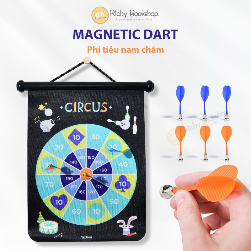 Phi Tiêu Nam Châm Mideer Magnetic Dart – Đồ chơi cho bé 3-7 tuổi