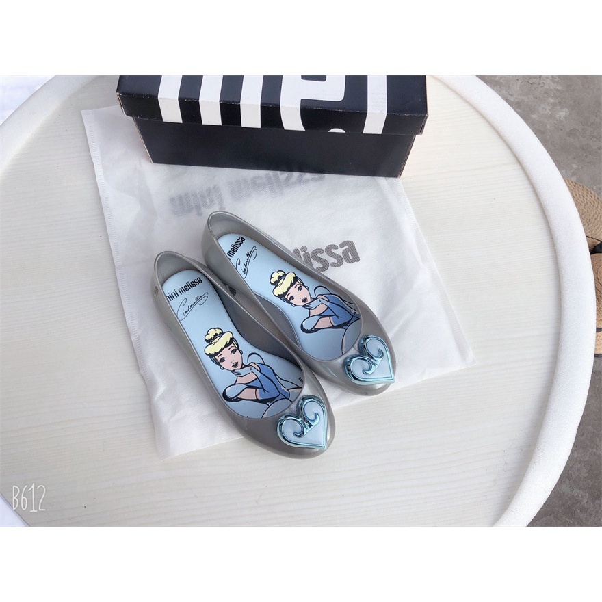 Giày Sandal Công Chúa Đính Đá Pha Lê Cỡ Lớn Phong Cách Mới Cho Bé Gái