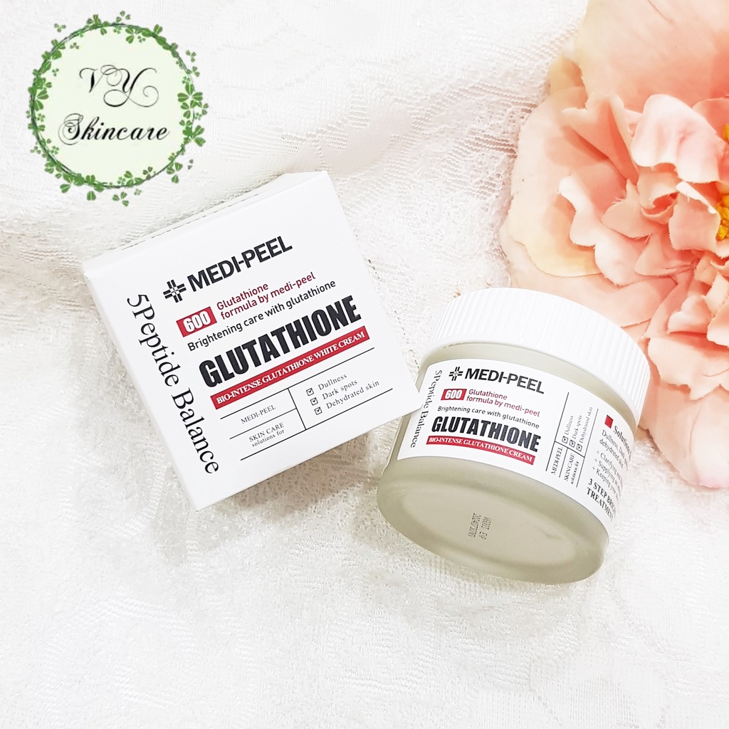 Kem Dưỡng Trắng Da Medi Peel Bio Intense Glutathione 600 White Cream 50g