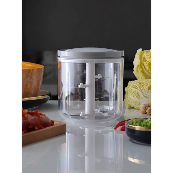 Máy Xay Cầm Tay Đa Năng ECOCO Cao Cấp Không Sử Dụng Điện, Dụng Cụ Xay Tỏi Ớt Tiện Lợi
