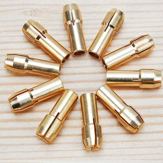 Bộ 10 đầu kẹp mũi khoan mài khắc mini các cỡ, trục 4,8mm
