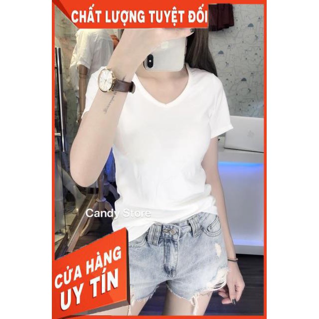 Áo thun trơn tôn dáng- vải đẹp- Hình shop chụp thật