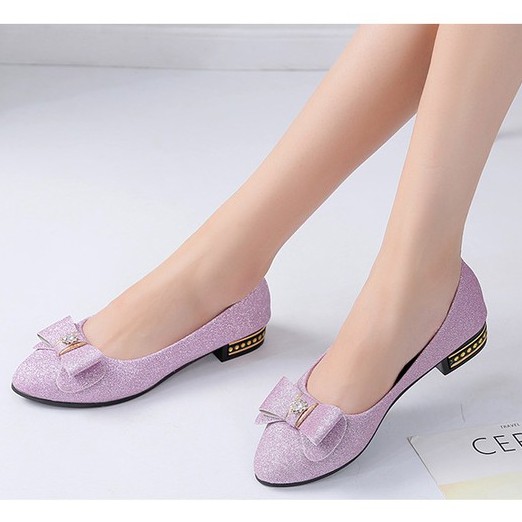 Giày búp bê nữ [FREESHIP] NHIỀU MÀU HOT sang trọng xinh xắn lấp lánh - GBB06-GBB06 | BigBuy360 - bigbuy360.vn