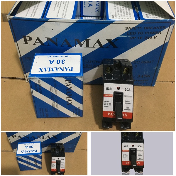 Cầu dao điện PANAMAX, CB cóc, công tắc điện tự động ngắt bảo vệ quá dòng 20A, 30A