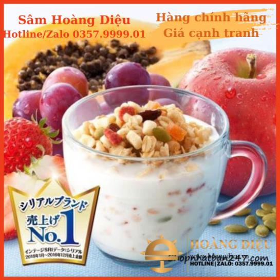 SÂM HOÀNG DIỆU - Ngũ cốc giảm cân CALBEE Nhật Bản màu đỏ 800g