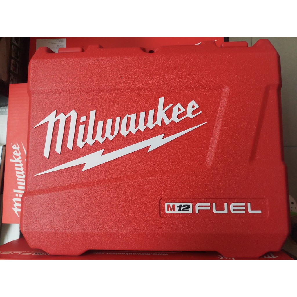 Hộp đựng máy bulong M12 FIWF12, máy khoan  M12 FPD Milwaukee