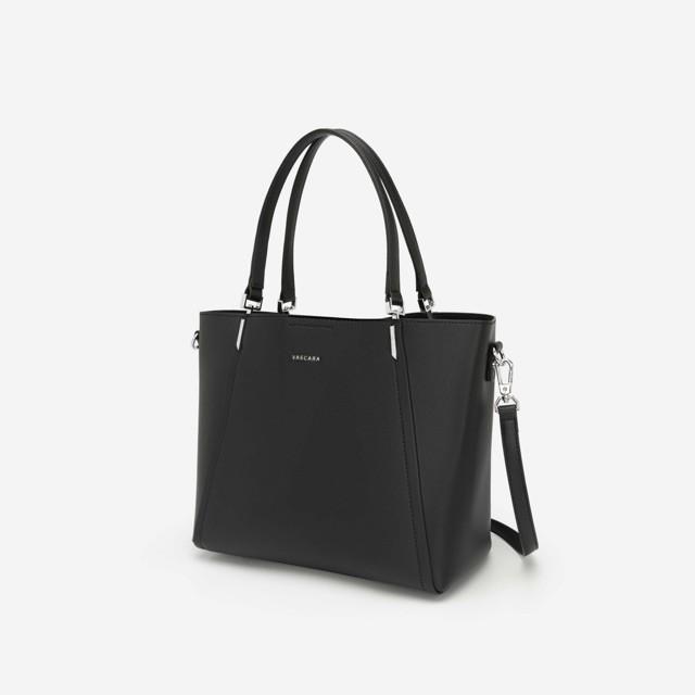 MỚI VỀ VASCARA TÚI TOTE NHẤN VIỀN HAI BÊN - TOT 0054 - MÀU ĐEN