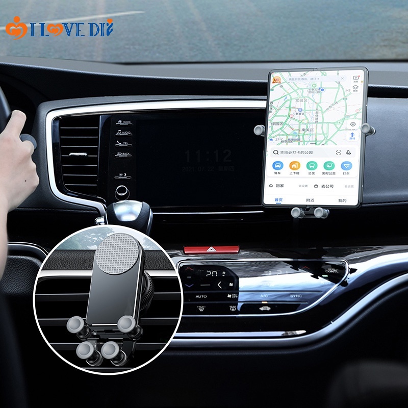 Giá Đỡ Điện Thoại Bằng Hợp Kim Nhôm Gắn Lỗ Thông Gió Xe Hơi Siêu Bền Chống Sốc Tiện Dụng