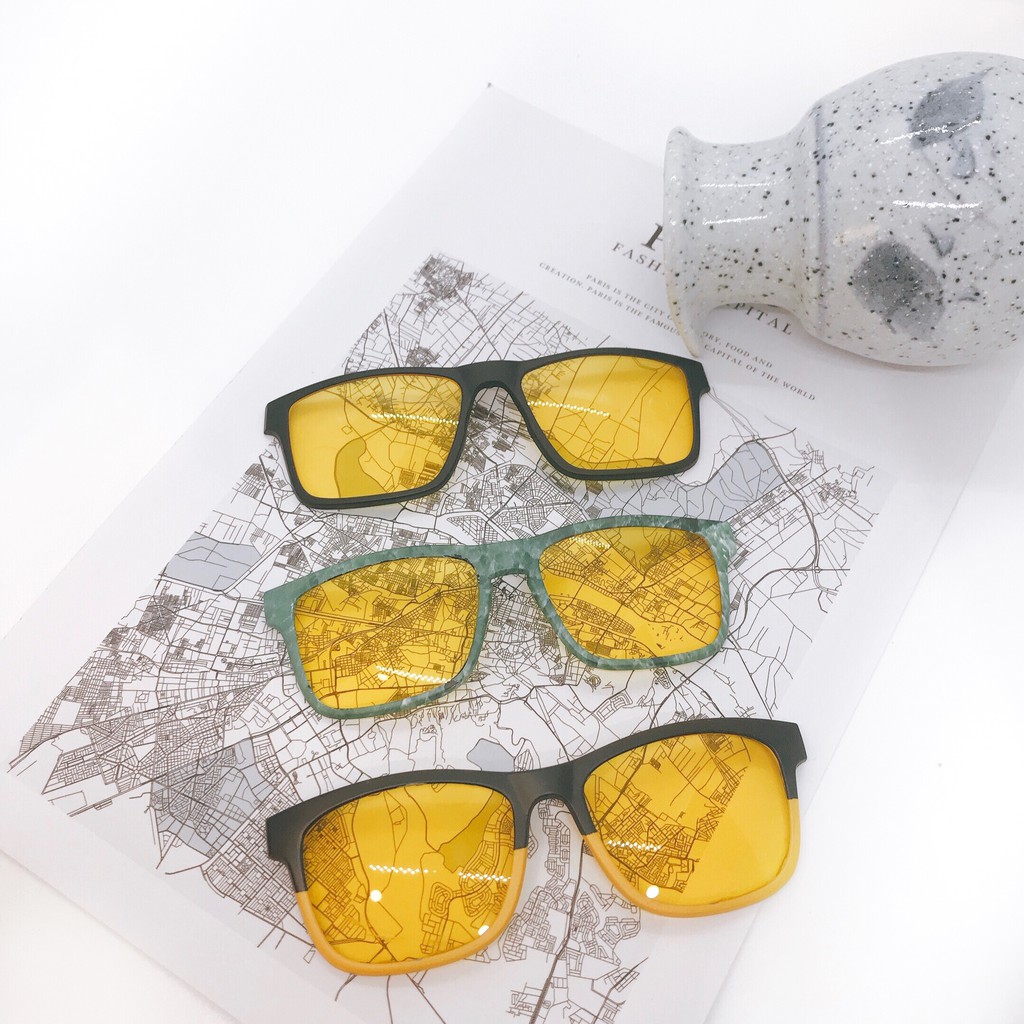 TRÒNG cho Mặt kính❤️Mắt kính Custumeye❤️Kính mát cận râm thời trang nam nữ nhiều màu gọng vuông tròn Hot Trend | BigBuy360 - bigbuy360.vn