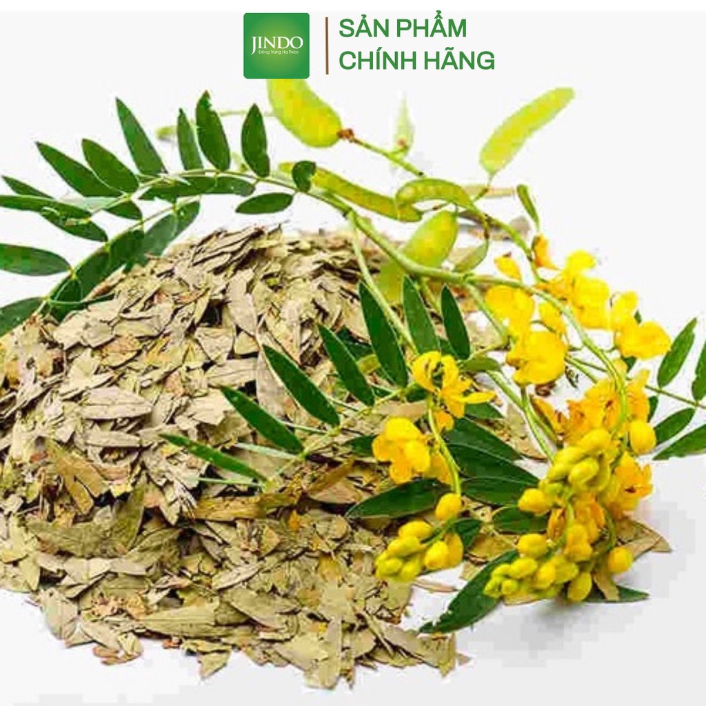Lá phan tả diệp sấy khô thượng hạng JINDO 1kg hỗ trợ táo bón nhuận tràng, giảm cân