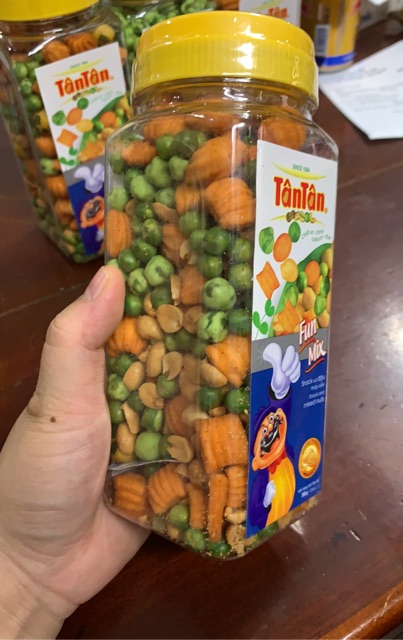 Đậu Phộng Tân Tân Hũ 190g Snack và Đậu Thập Cẩm/Đậu Hoà Lan