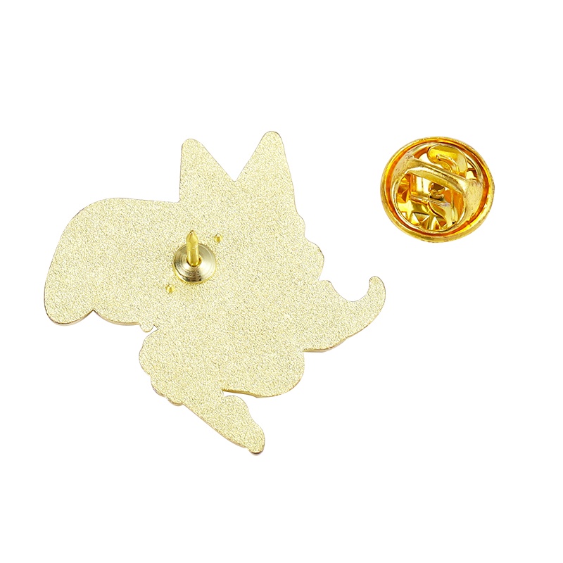 Ghim cài áo QIHE JEWELRY hình nấm đáng yêu