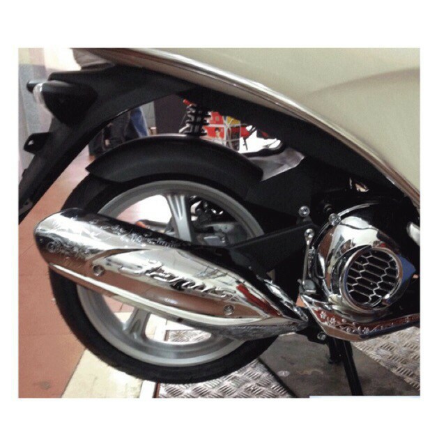 Bộ trang trí,bảo vệ  xe Janus 2017 2018 2019 2020 2021 2022 crom