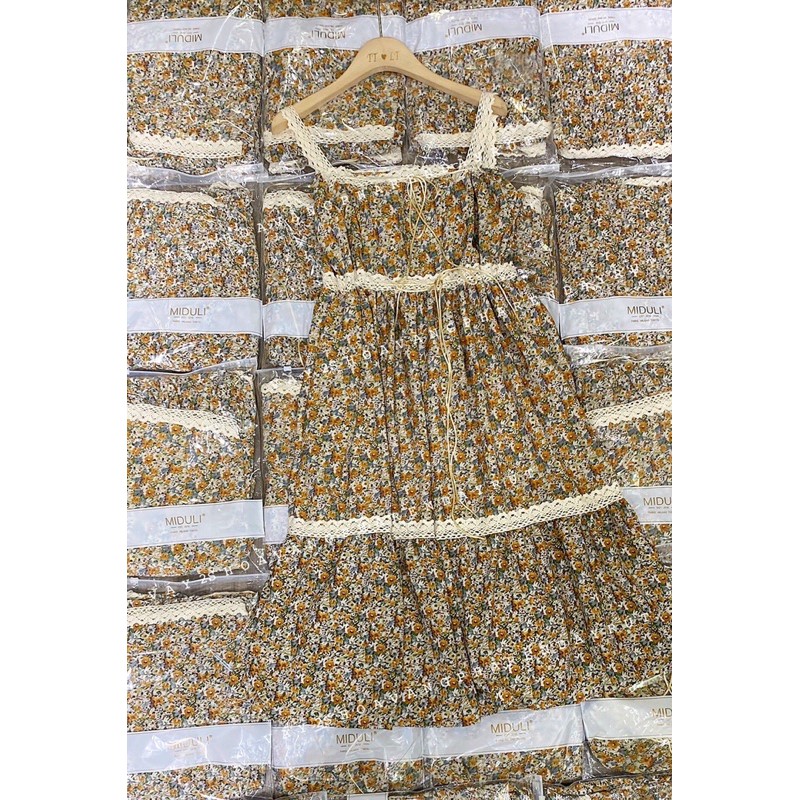 Đầm 2 Dây Hoa Phối Ren | BigBuy360 - bigbuy360.vn