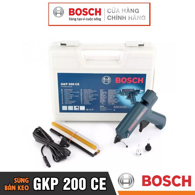 [CHÍNH HÃNG] Súng Bắn Keo Chuyên Dụng Bosch GKP 200 CE, Giá Đại Lý Cấp 1, Bảo Hành Tại Các TTBH Toàn Quốc