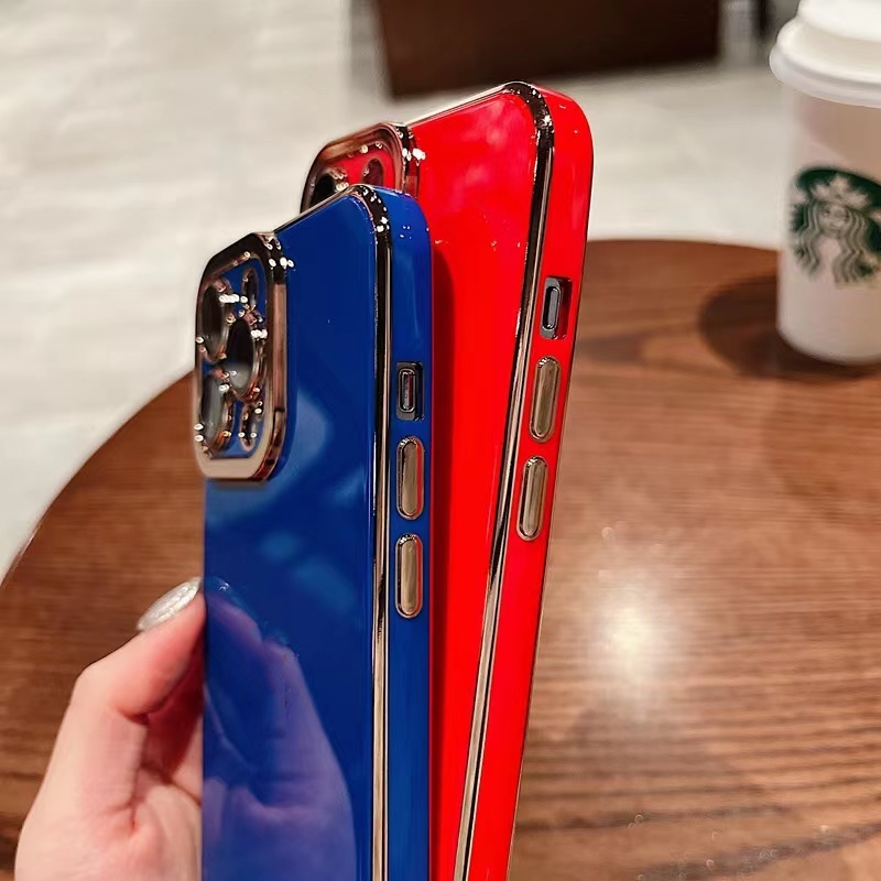 Sang Trọng Ốp Điện Thoại Mạ Điện Chống Sốc Cho IPhone 13 pro max 12 11 pro max x xs xr xsmax 7 plus 8 plus se2020 se2022