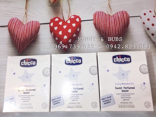 NƯỚC HOA HƯƠNG TỰ NHIÊN 0M+ CHICCO