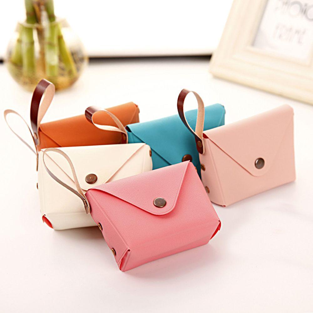 Ví Mini Đựng Tiền Xu Màu Kẹo Ngọt Kiểu Vintage Dễ Thương Cho Bạn Gái