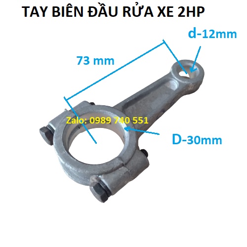 01 tay biên đầu bơm rửa xe cô doa 2hp