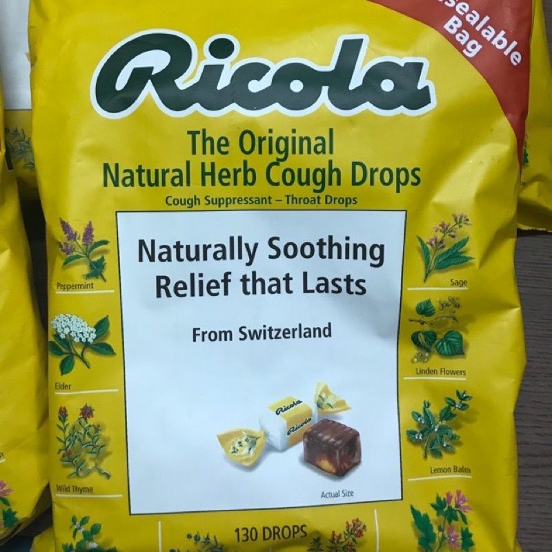 Kẹo Mật Ong Ricola 115 viên của Mỹ