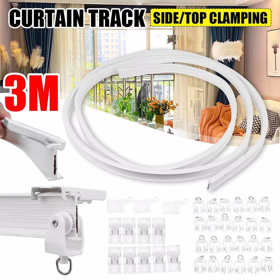 Kẹp Rèm Cửa Linh Hoạt Có Thể Uốn Cong Tiện Dụng