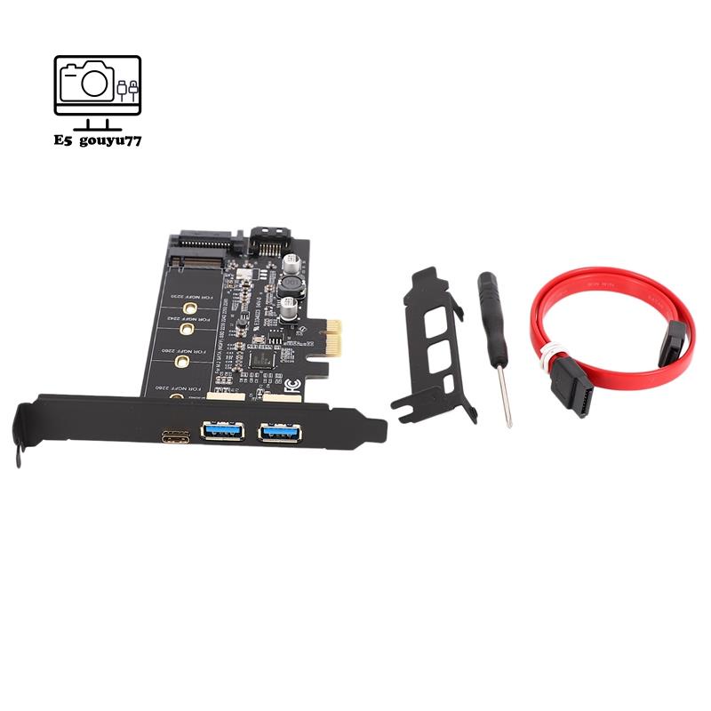 Card chuyển đổi USB 3.0 & Type-C M.2 PCIe M2 SSD SATA B Key sang PCI-E cho bộ điều khiển 2280 2260 2242 2230 NGFFF | BigBuy360 - bigbuy360.vn