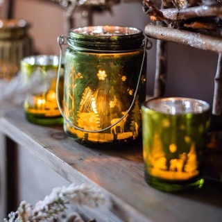 Cốc nến Noel