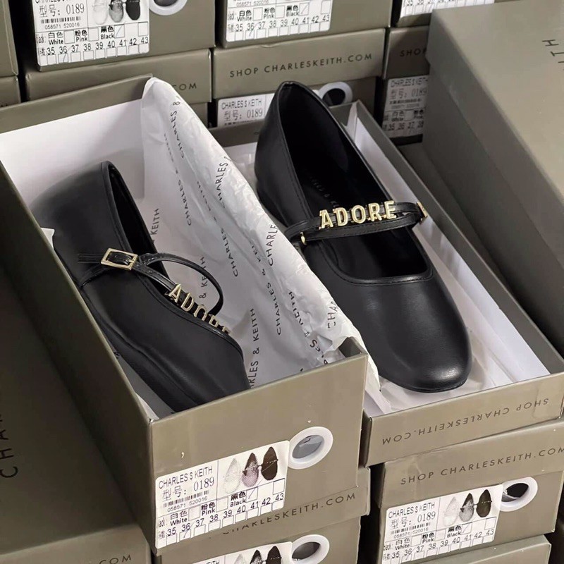 Giầy bệt nữ ADORE 3 màu hàng full hộp giấy nến, ibox shop để đặt oder nếu tồn kho hết | BigBuy360 - bigbuy360.vn