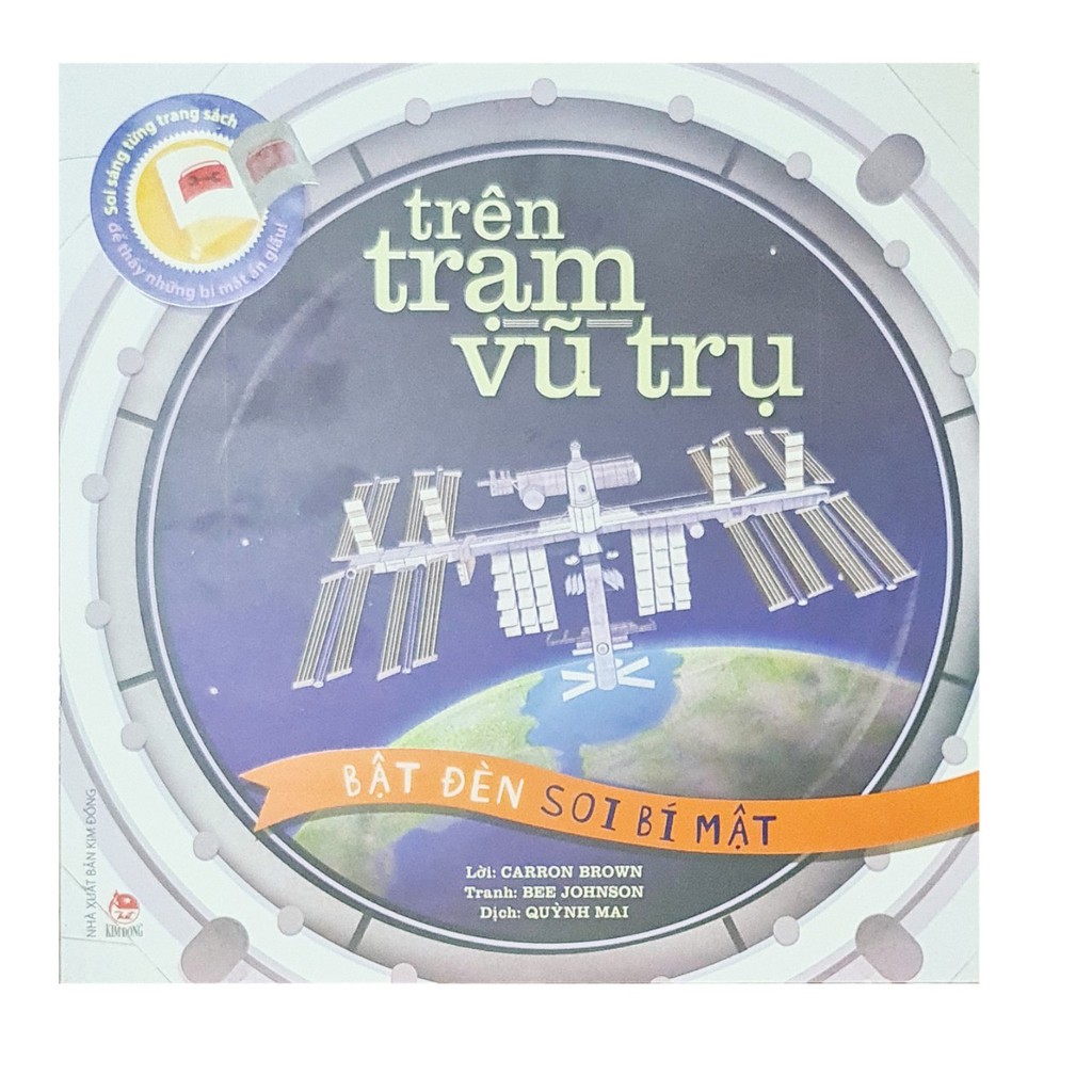 Sách - Bật đèn soi sáng-Trên trạm vũ trụ
