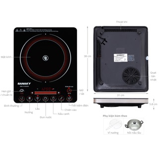Bếp hồng ngoại sanaky snk-2103hgn