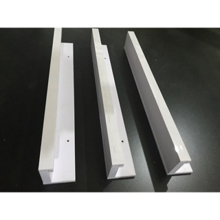 Sét 3 thanh kệ gỗ Nail để sơn dài 80cm có gờ chặn trước său