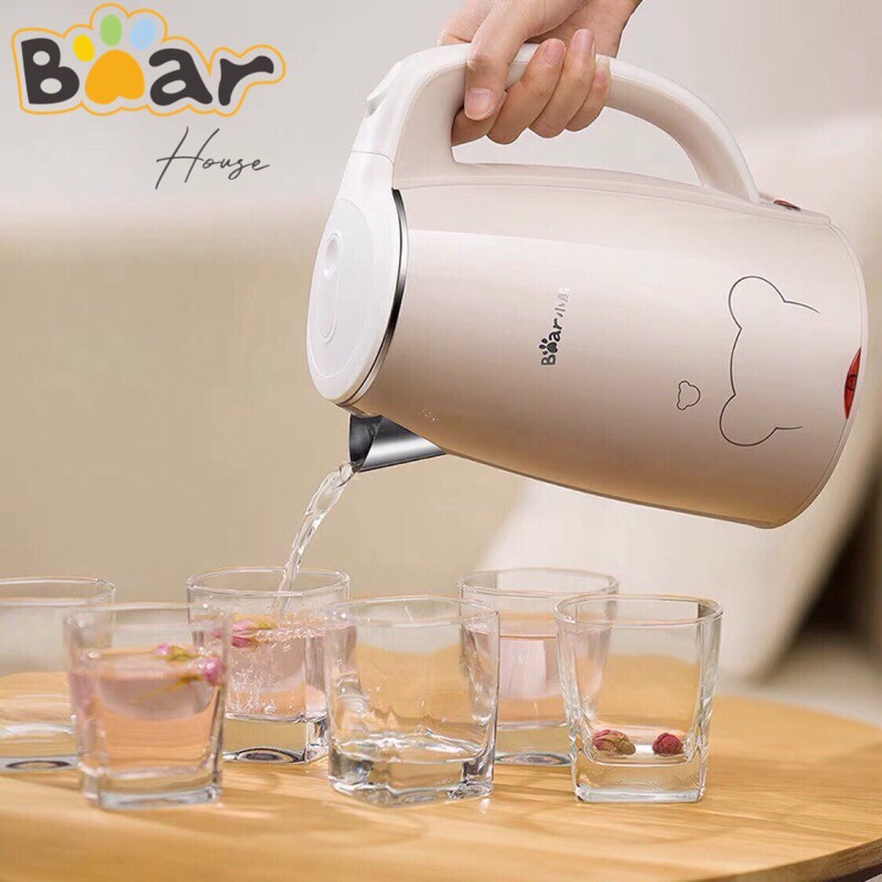 ẤM ĐIỆN SIÊU TỐC BEAR CHÍNH HÃNG 1.5L 1.7L NHIỀU MẪU