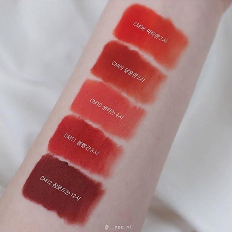 [CM01-CM12] Son kem lì Black Rouge Cream Matt Rouge Tarot Ver 1-2 | Son blackrouge | BigBuy360 - bigbuy360.vn