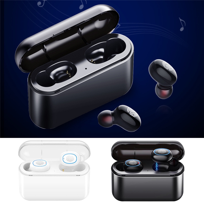 Bakeey A2 TWS bluetooth 5.0 Earphone Mini Wireless Earbuds Touch Control Stereo Headphone for iPhone