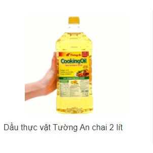 Dầu Thực Vật Tường An Cooking Oil Chai 2 Lít