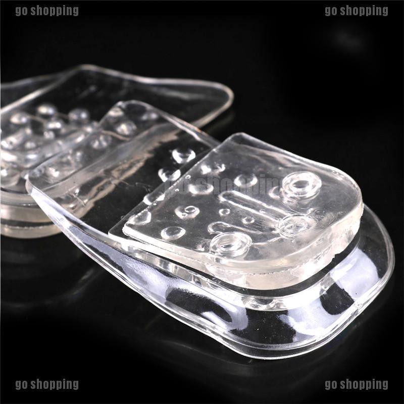 {go shopping}5Layers Height Increase Shoes Cushion Silicone Inner Heightening Shoe Pad