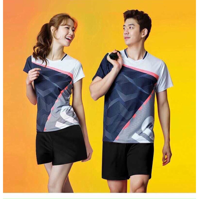 Áo cầu lông, bóng chuyền Yonex, Lining chất vải mềm, mặc thoáng mát cho đôi nam nữ