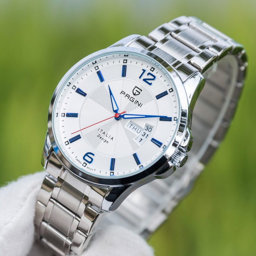 Đồng Hồ Nam PAGINI PA5533 Dây Thép Không Gỉ Cao Cấp Chống Xước Chống Nước Sang Trọng Đẳng Cấp - Bảo Hành 12 Tháng | BigBuy360 - bigbuy360.vn