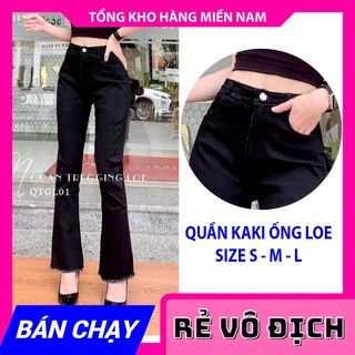 QUẦN KAKI LOE - TREGGING LOE CHẤT KAKI CỰC XINH QTGL ⚡ ẢNH THẬT⚡