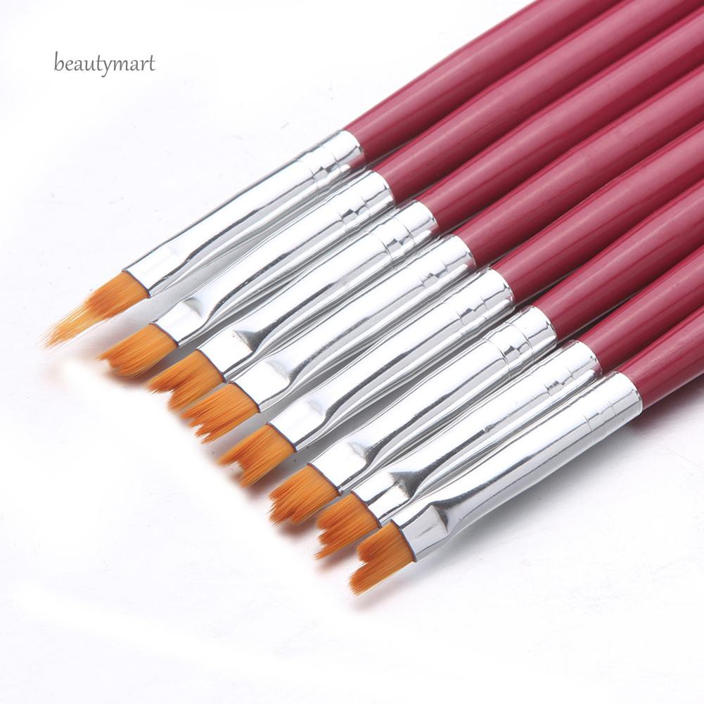 Bộ 8 cây cọ vẽ móng nghệ thuật