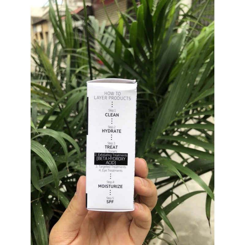 [BILL-SEPHORA] TINH CHẤT TẨY DA CHẾT BHA THE INKEY LIST BETA HYDROXY ACID EXFOLIANT 30ML